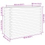 Jardinera madera de pino impregnada 90x40x68,5 cm de vidaXL, Maceteros y jardineras - Ref: Foro24-3282493, Precio: 197,06 €, ...