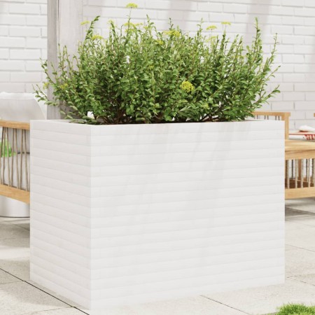 Jardinera madera maciza de pino blanco 90x60x68,5 cm de vidaXL, Maceteros y jardineras - Ref: Foro24-3282500, Precio: 254,02 ...
