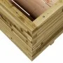 Jardinera madera de pino impregnada 90x60x49,5 cm de vidaXL, Maceteros y jardineras - Ref: Foro24-3282568, Precio: 179,96 €, ...