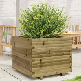 Jardinera madera de pino impregnada 60x60x49,5 cm de vidaXL, Maceteros y jardineras - Ref: Foro24-3282523, Precio: 141,65 €, ...