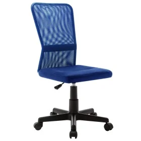 Silla de oficina de tela de malla azul 44x52x100 cm de vidaXL, Sillas de oficina - Ref: Foro24-289516, Precio: 71,69 €, Descu...
