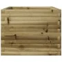 Jardinera madera de pino impregnada 60x60x49,5 cm de vidaXL, Maceteros y jardineras - Ref: Foro24-3282523, Precio: 141,65 €, ...
