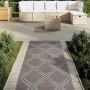 Alfombra de exterior PP marrón 80x250 cm de vidaXL, Protectores para exterior - Ref: Foro24-317018, Precio: 27,04 €, Descuent...