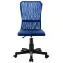 Silla de oficina de tela de malla azul 44x52x100 cm de vidaXL, Sillas de oficina - Ref: Foro24-289516, Precio: 71,69 €, Descu...
