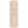 Alfombra de exterior PP naranja y blanco 80x250 cm de vidaXL, Protectores para exterior - Ref: Foro24-317039, Precio: 33,72 €...