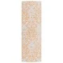Alfombra de exterior PP naranja y blanco 80x250 cm de vidaXL, Protectores para exterior - Ref: Foro24-317039, Precio: 29,26 €...