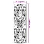Alfombra de exterior PP naranja y blanco 80x250 cm de vidaXL, Protectores para exterior - Ref: Foro24-317039, Precio: 33,72 €...