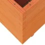 Solid wax brown pine wood planter 90x40x72.5 cm by vidaXL, Pots and planters - Ref: Foro24-3282596, Price: 236,72 €, Discount: %