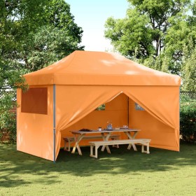 Tienda de fiesta plegable Pop-Up 4 paredes laterales naranja de vidaXL, Carpas y cenadores - Ref: Foro24-4004977, Precio: 196...