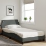 Cama con colchón tela gris oscuro 100x200 cm de vidaXL, Camas y somieres - Ref: Foro24-3208345, Precio: 238,22 €, Descuento: %