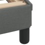Cama con colchón tela gris oscuro 100x200 cm de vidaXL, Camas y somieres - Ref: Foro24-3208345, Precio: 238,22 €, Descuento: %
