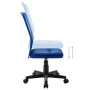 Silla de oficina de tela de malla azul 44x52x100 cm de vidaXL, Sillas de oficina - Ref: Foro24-289516, Precio: 73,01 €, Descu...