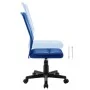 Silla de oficina de tela de malla azul 44x52x100 cm de vidaXL, Sillas de oficina - Ref: Foro24-289516, Precio: 71,69 €, Descu...