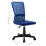 Silla de oficina de tela de malla azul 44x52x100 cm de vidaXL, Sillas de oficina - Ref: Foro24-289516, Precio: 71,69 €, Descu...