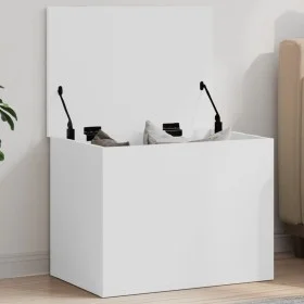 White engineered wood storage box 60x42x46 cm by vidaXL, Storage trunks - Ref: Foro24-840653, Price: 68,61 €, Discount: %