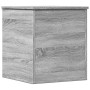 Caja de almacenaje madera de ingeniería gris Sonoma 40x42x46 cm de vidaXL, Baúles de almacenamiento - Ref: Foro24-840651, Pre...