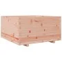 Jardinera madera maciza de abeto Douglas 90x90x49,5 cm de vidaXL, Maceteros y jardineras - Ref: Foro24-3282537, Precio: 210,0...