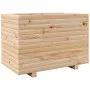 Jardinera madera maciza de pino 70x40x49,5 cm de vidaXL, Maceteros y jardineras - Ref: Foro24-3282549, Precio: 121,93 €, Desc...