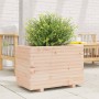 Jardinera madera maciza de pino 70x40x49,5 cm de vidaXL, Maceteros y jardineras - Ref: Foro24-3282549, Precio: 123,87 €, Desc...