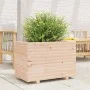 Jardinera madera maciza de pino 70x40x49,5 cm de vidaXL, Maceteros y jardineras - Ref: Foro24-3282549, Precio: 121,93 €, Desc...
