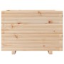 Jardinera madera maciza de pino 70x40x49,5 cm de vidaXL, Maceteros y jardineras - Ref: Foro24-3282549, Precio: 123,87 €, Desc...