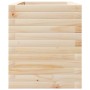 Jardinera madera maciza de pino 70x40x49,5 cm de vidaXL, Maceteros y jardineras - Ref: Foro24-3282549, Precio: 123,87 €, Desc...