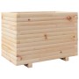 Jardinera madera maciza de pino 70x40x49,5 cm de vidaXL, Maceteros y jardineras - Ref: Foro24-3282549, Precio: 123,87 €, Desc...
