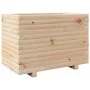 Jardinera madera maciza de pino 70x40x49,5 cm de vidaXL, Maceteros y jardineras - Ref: Foro24-3282549, Precio: 121,93 €, Desc...