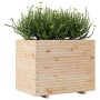Jardinera madera maciza de pino 90x60x72,5 cm de vidaXL, Maceteros y jardineras - Ref: Foro24-3282604, Precio: 236,80 €, Desc...