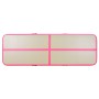 Esterilla inflable de gimnasia con bomba 300x100x10 cm PVC rosa de vidaXL, Esteras para pilates y yoga - Ref: Foro24-91912, P...