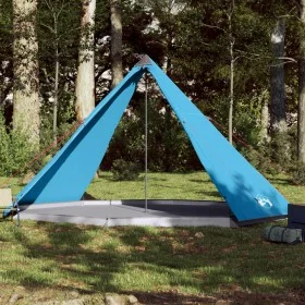Tienda de campaña familiar tipi 8 personas impermeable azul de vidaXL, Tiendas de campaña - Ref: Foro24-94583, Precio: 75,83 ...