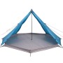 Tienda de campaña familiar tipi 8 personas impermeable azul de vidaXL, Tiendas de campaña - Ref: Foro24-94583, Precio: 77,06 ...