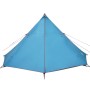 Tienda de campaña familiar tipi 8 personas impermeable azul de vidaXL, Tiendas de campaña - Ref: Foro24-94583, Precio: 77,06 ...