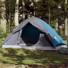 Tienda de campaña iglú para 4 personas impermeable azul de vidaXL, Tiendas de campaña - Ref: Foro24-94647, Precio: 71,51 €, D...