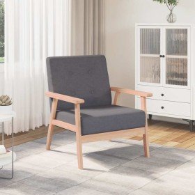 Sillón de tela gris oscuro en Sillones | Comprar online en Foru.es