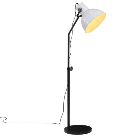 Lámpara de pie blanco 25 W E27 30x30x90-150 cm de vidaXL, Lámparas - Ref: Foro24-371879, Precio: 69,91 €, Descuento: %