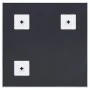 Espejo blanco 50x50 cm de vidaXL, Espejos - Ref: Foro24-322717, Precio: 37,52 €, Descuento: %