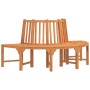 Banco de árbol semicircular madera maciza eucalipto Ø208 cm de vidaXL, Bancos de jardín - Ref: Foro24-362156, Precio: 281,13 ...