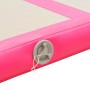 Esterilla inflable de gimnasia con bomba 500x100x10 cm PVC rosa de vidaXL, Esteras para pilates y yoga - Ref: Foro24-91918, P...