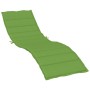 Cojín para tumbona tela verde melange 200x50x4 cm de vidaXL, Cojines para sillas y sofás - Ref: Foro24-4002503, Precio: 40,49...