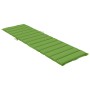 Cojín para tumbona tela verde melange 200x50x4 cm de vidaXL, Cojines para sillas y sofás - Ref: Foro24-4002503, Precio: 40,49...