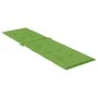 Cojín para tumbona tela verde melange (75+105)x50x3 cm de vidaXL, Cojines para sillas y sofás - Ref: Foro24-4002492, Precio: ...
