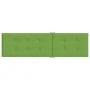 Cojín para tumbona tela verde melange (75+105)x50x3 cm de vidaXL, Cojines para sillas y sofás - Ref: Foro24-4002492, Precio: ...