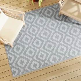 Alfombra exterior ARAKIL PP gris 140x200 cm de vidaXL, Protectores para exterior - Ref: Foro24-368556, Precio: 32,84 €, Descu...