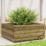 Jardinera madera de pino impregnada 110x110x49,5 cm de vidaXL, Maceteros y jardineras - Ref: Foro24-3282548, Precio: 263,49 €...