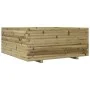 Jardinera madera de pino impregnada 110x110x49,5 cm de vidaXL, Maceteros y jardineras - Ref: Foro24-3282548, Precio: 263,49 €...