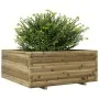 Jardinera madera de pino impregnada 110x110x49,5 cm de vidaXL, Maceteros y jardineras - Ref: Foro24-3282548, Precio: 263,49 €...
