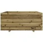 Jardinera madera de pino impregnada 110x110x49,5 cm de vidaXL, Maceteros y jardineras - Ref: Foro24-3282548, Precio: 263,49 €...