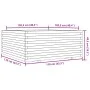 Jardinera madera de pino impregnada 110x110x49,5 cm de vidaXL, Maceteros y jardineras - Ref: Foro24-3282548, Precio: 263,49 €...