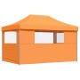 Tienda de fiesta plegable Pop-Up 3 paredes laterales naranja de vidaXL, Carpas y cenadores - Ref: Foro24-4004969, Precio: 183...